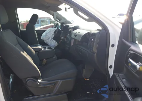 2021 Chevrolet Silverado 1500 2Wd Long Bed Wt из США, поврежденный, VIN 3GCNWAEF4MG354211